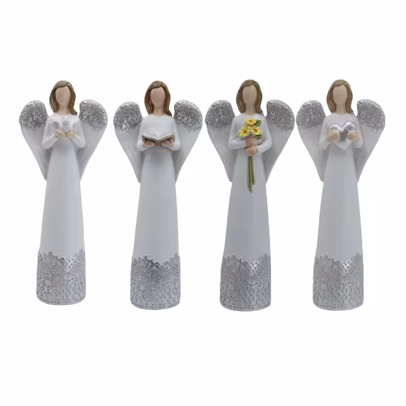 مجسمه فرشته کد 626 مجموعه 4 عددی