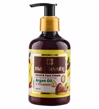 کرم دست و صورت پمپی آرگان مکس بیوتی 200 میلی لیتر | Max Beauty Argan Hand And Face Cream 200ml