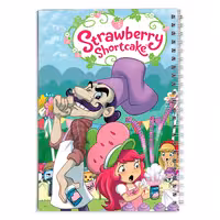 دفتر مشق کارتون توت فرنگی کوچولو