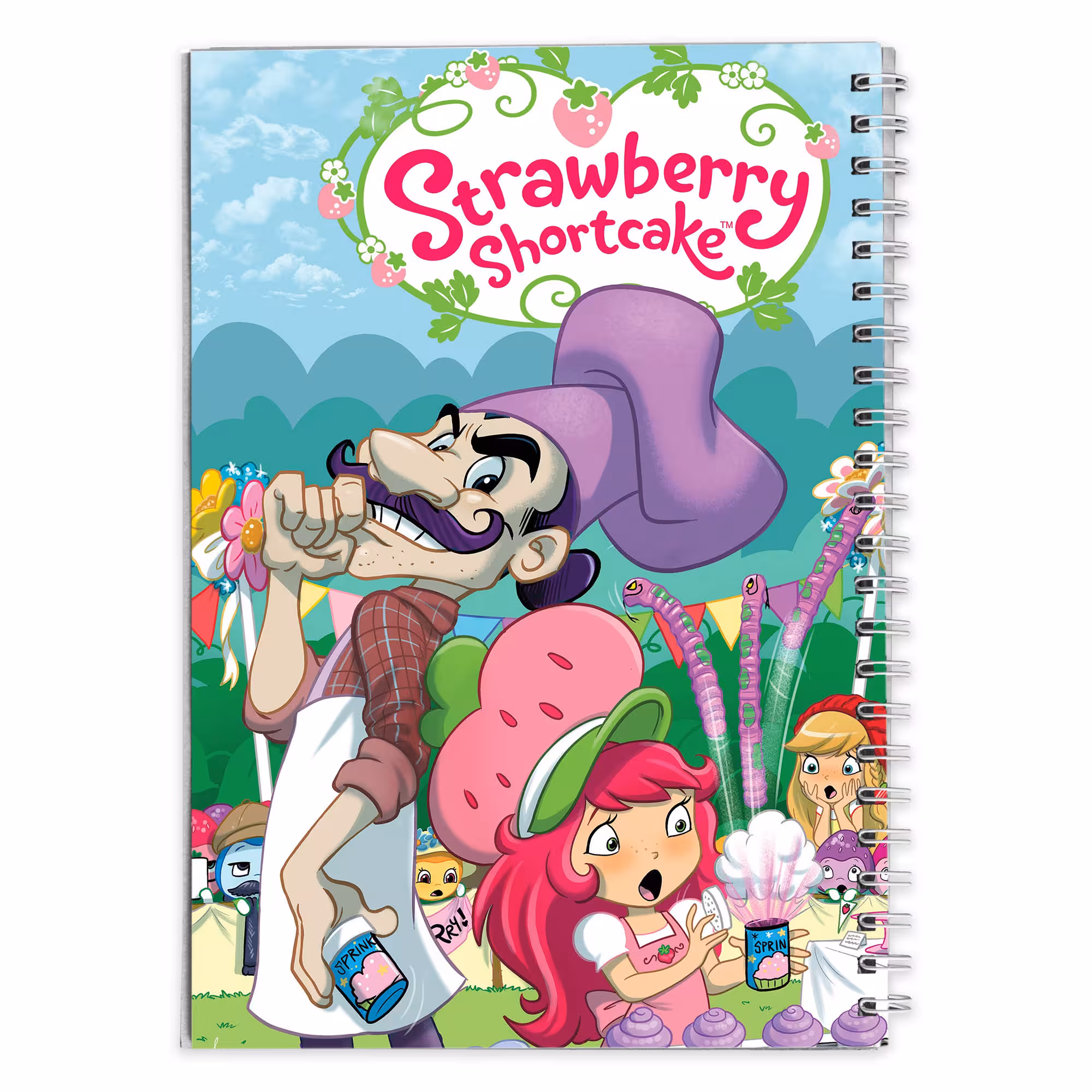 دفتر مشق کارتون توت فرنگی کوچولو