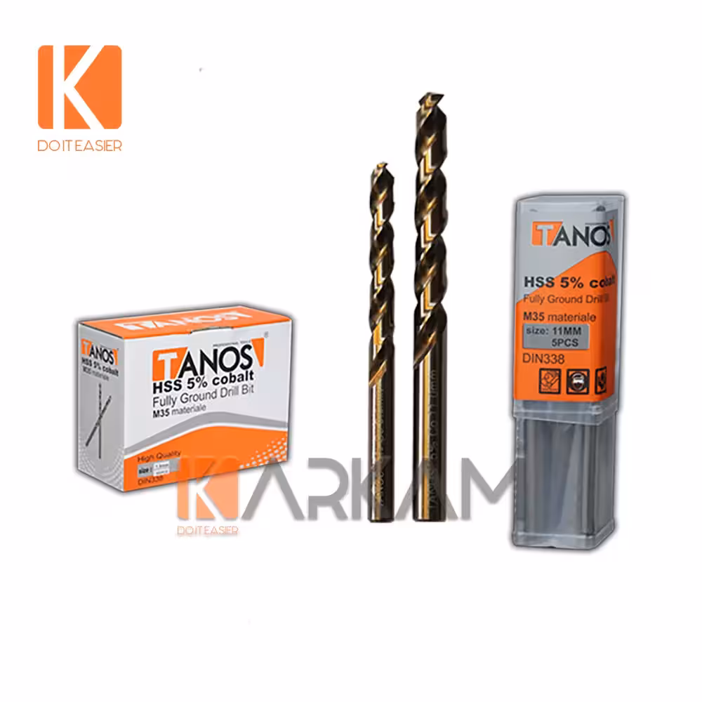 مته آهن 4 میلیمتر کوبالت تانوس