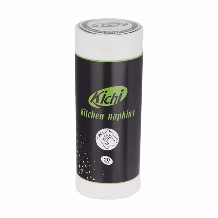 دستمال آشپزخانه رولی سفید کی چی