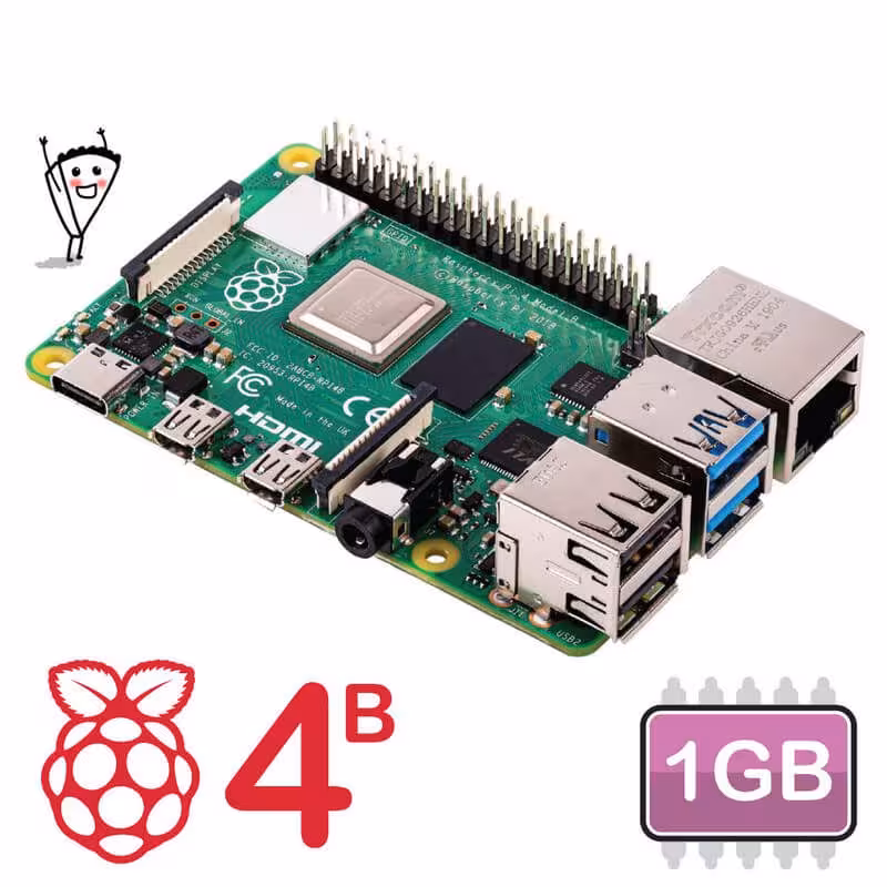 رسپری پای 4 raspberry pi 1GB