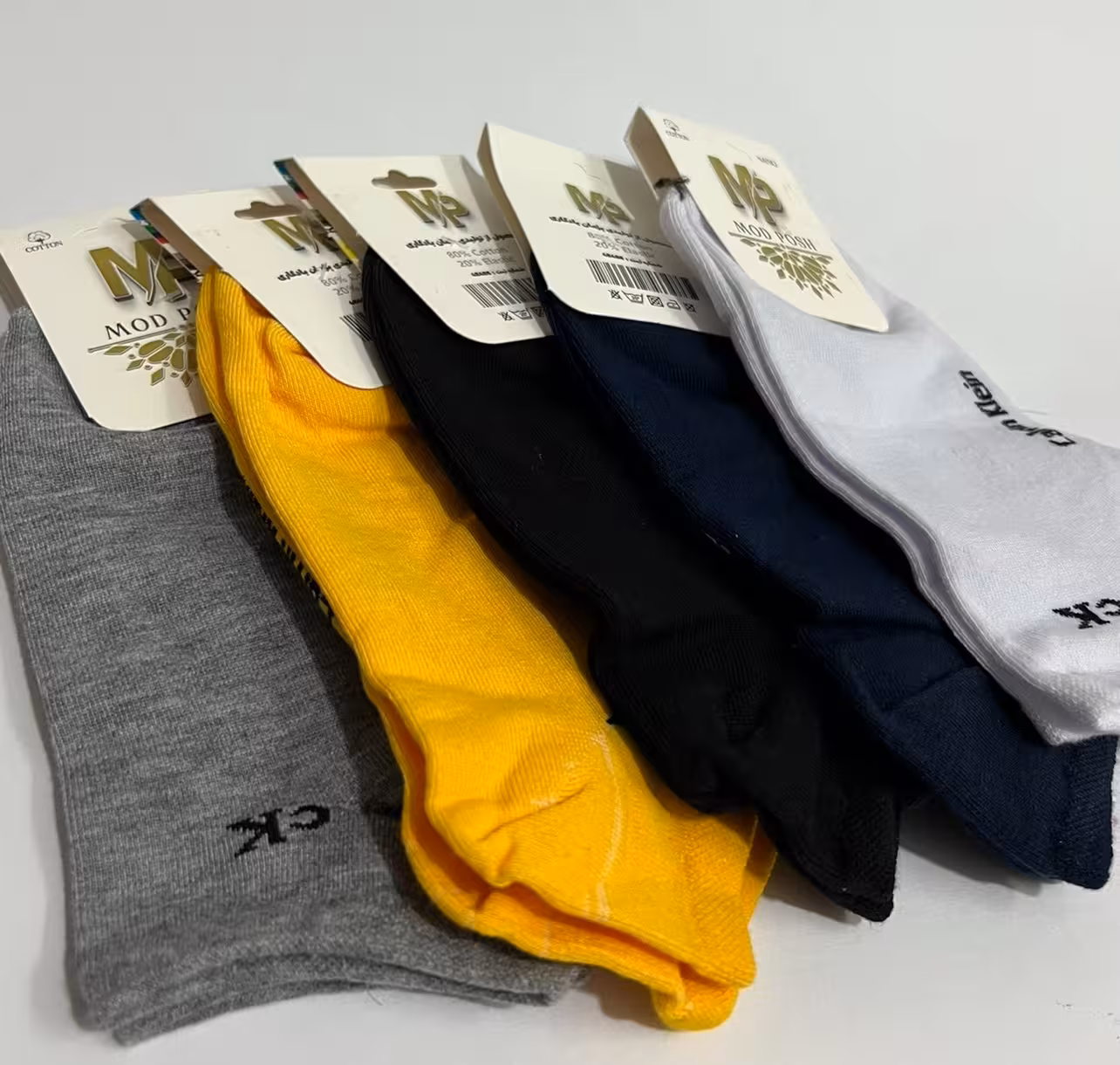 جوراب ck ساده رنگی