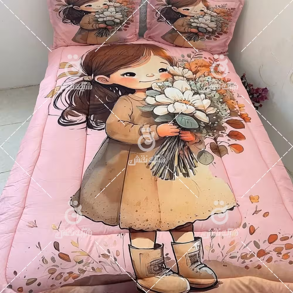 روتختی سه بعدی طرح دختر کد 329