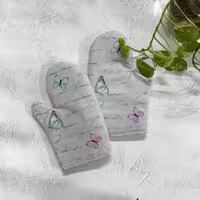 دستکش فر مخمل پروانه - طرح 72