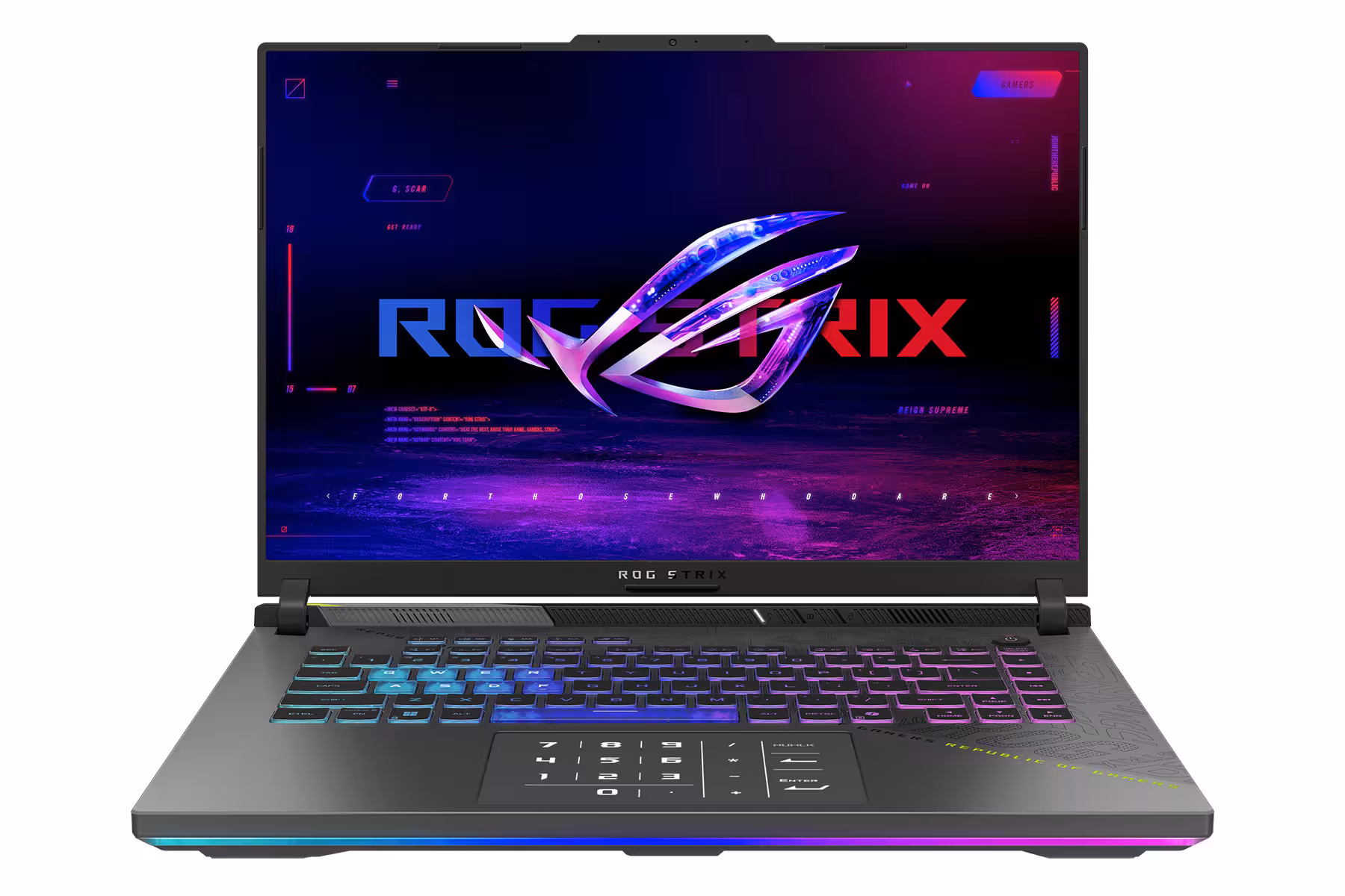 لپ تاپ گیمینگ 16 اینچی ایسوس مدل ROG Strix G614FR R9 9955HX3D 64GB 2TB SSD 12GB RTX5070Ti WQXGA