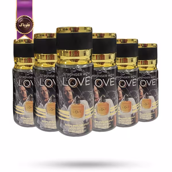 6 عدد بادی اسپلش ادکلنی فیلو سوفی philosophy مدل استرانگر ویت لاو Stronger With Love حجم 88 میلی لیتر (اورجینال)