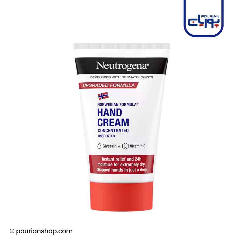 کرم مرطوب کننده دست بدون رایحه نوتروژینا