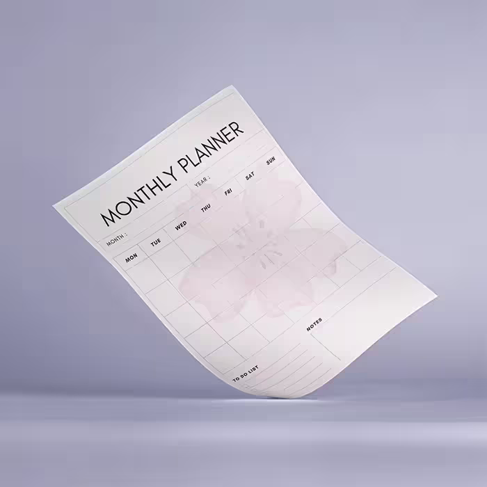 پلنر ماهانه کد PL-96006
