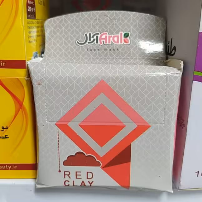 ماسک خاک رس قرمز