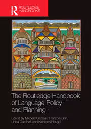 کتاب The Routledge Handbook of Language Policy and Planning