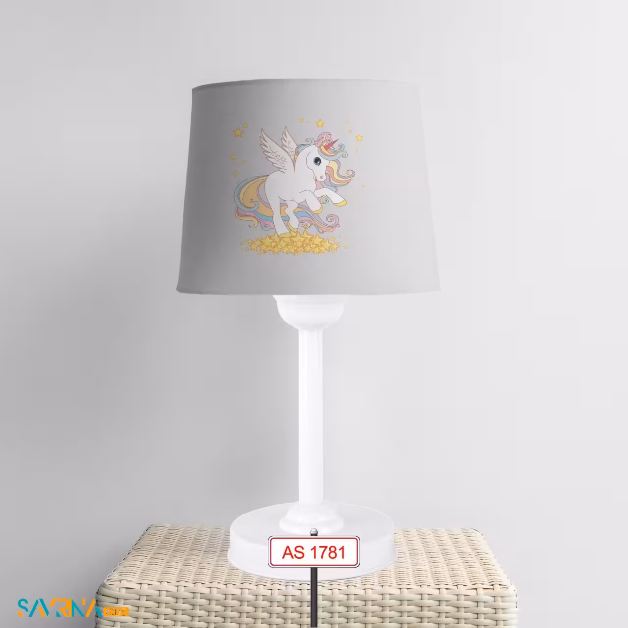 آباژور بچگانه طرح پونی کد AS1781