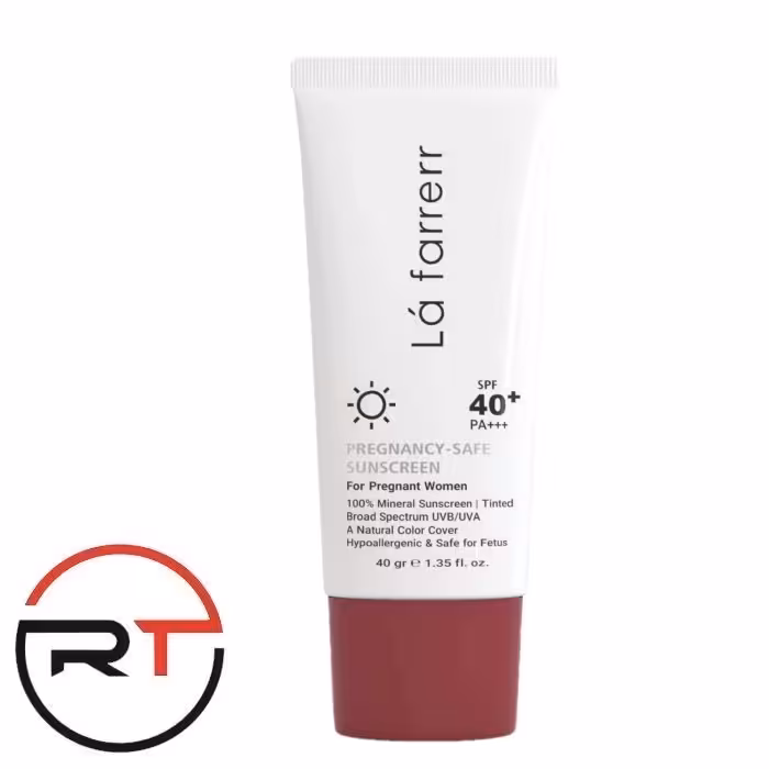 کرم ضد آفتاب بارداری رنگی SPF40 لافارر 40 میلی