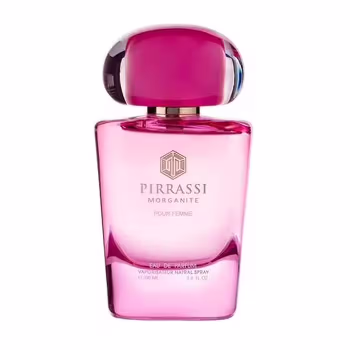 عطر زنانه پیراسی مدل Morganite حجم 100 میلی لیتر | Pirrassi Morganite Eau De Parfum For women 100 ml