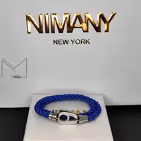 دستبند نیمانی آبی