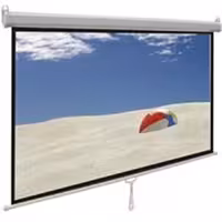 پرده نمایش اسکوپ 200*200 دستی