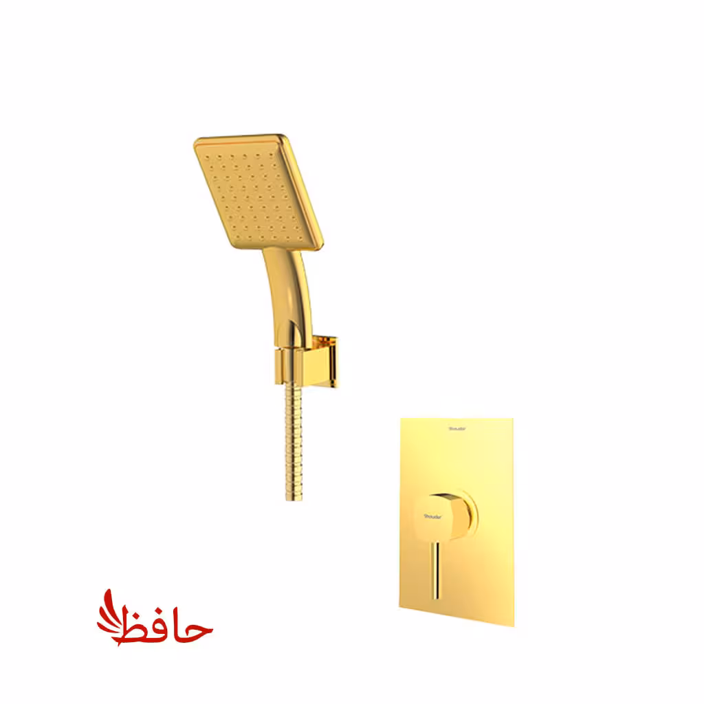 شیر حمام توکار شودر مدل رومر طلایی تیپ 2