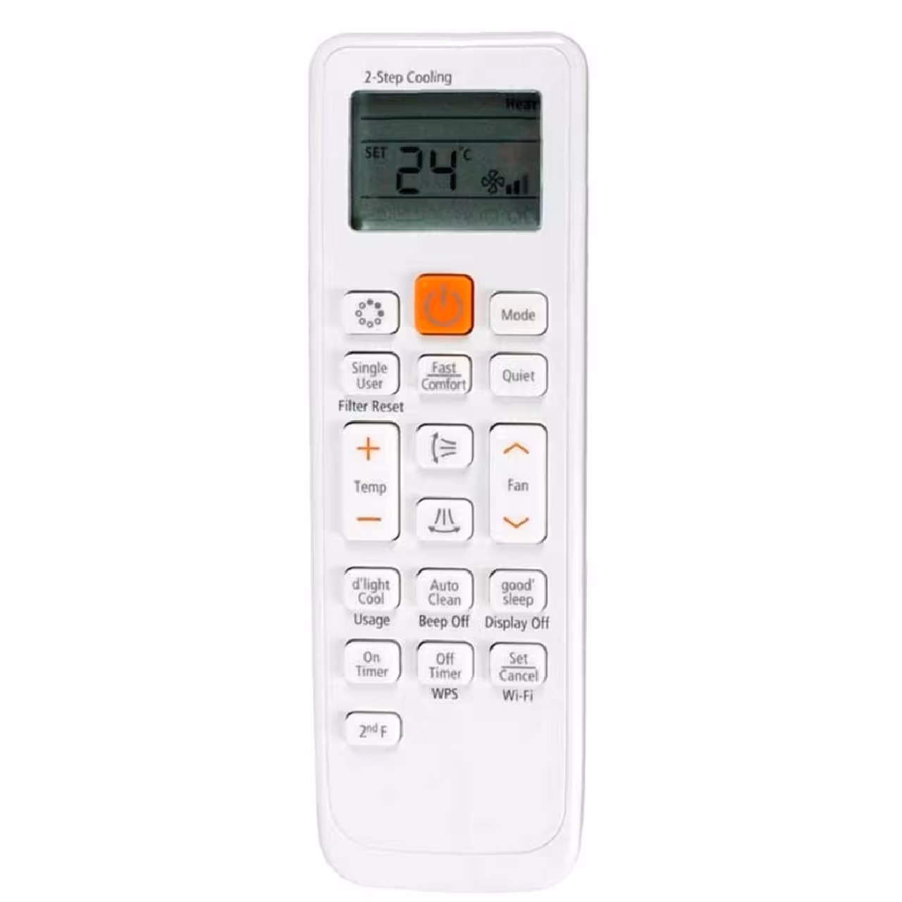 کنترل کولر گازی سامسونگ مدل AC444 کد 02