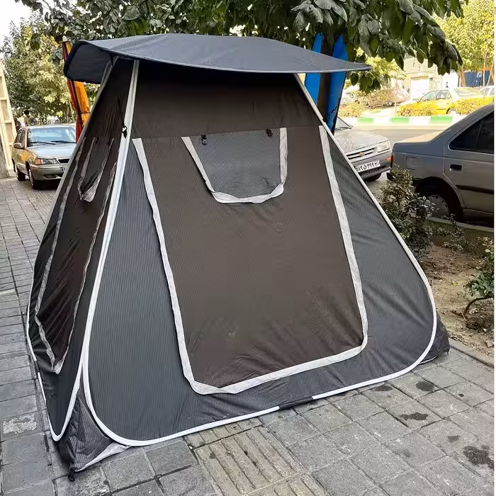 چادرمسافرتی 8 نفره ریپس با سایبان و چهار درب بزرگ جنس برنو درجه یک ضداب کد1