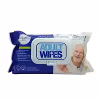 دستمال مرطوب بزرگسالان دافی حاوی ویتامین E جعبه ای 100 عددی