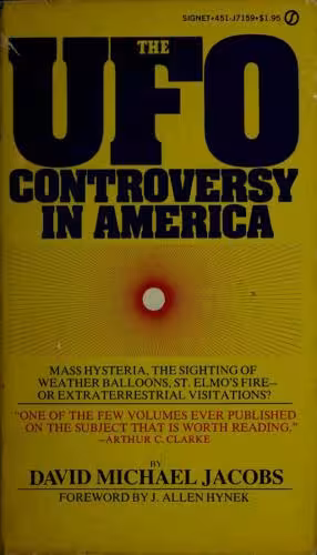 خرید و دانلود نسخه کامل کتاب The UFO Controversy In America