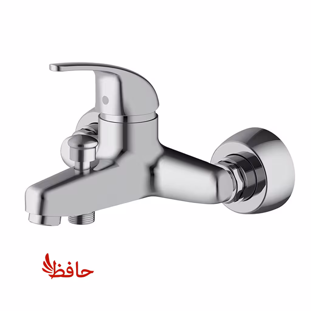 شیر حمام شودر مدل اطلس کروم