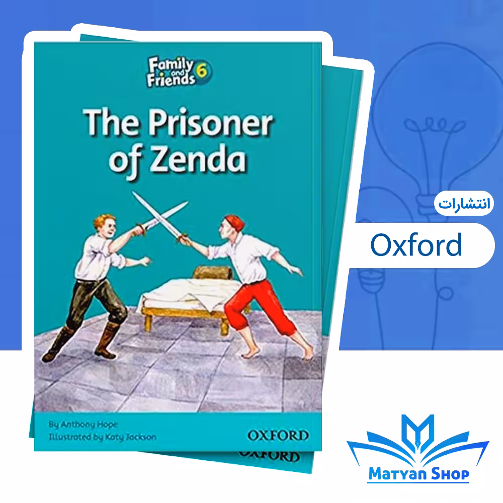 کتاب family friends Readers 6 the prisoner of zenda