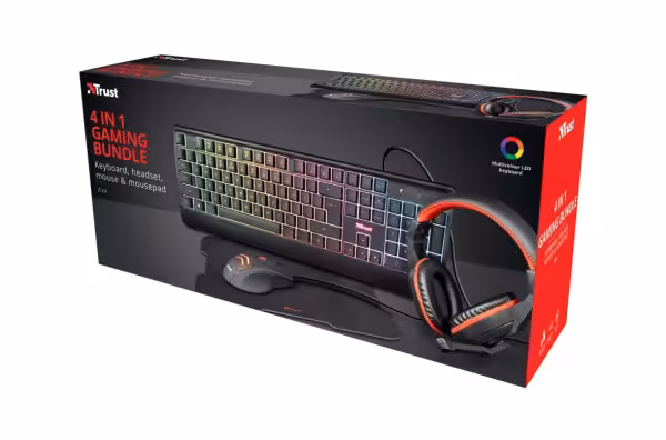 ست گیمینگ تراست مدل BUNDLE ZIVA 4 IN 1