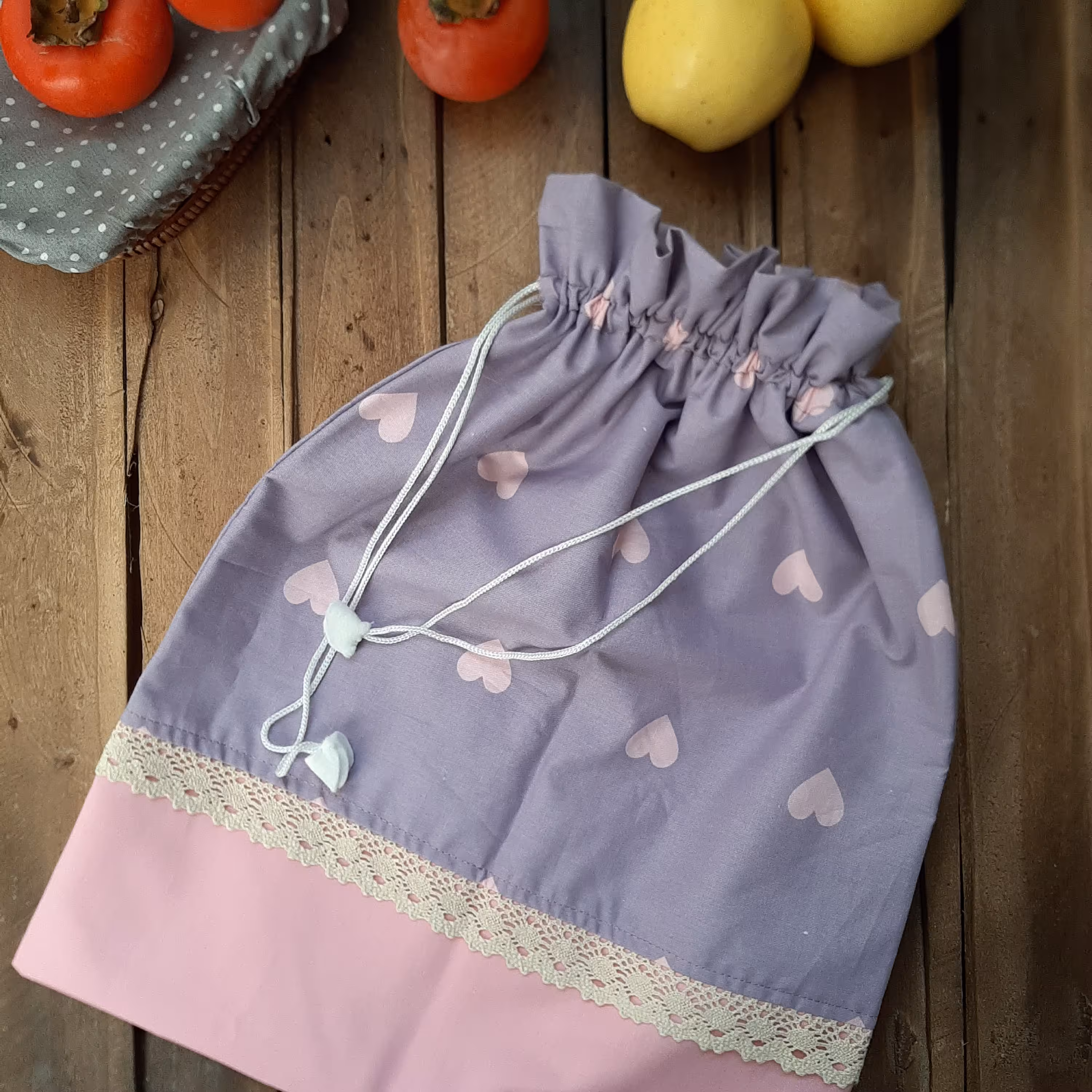 ست کامل آشپزخانه یاسی طرح قلب ، یاسی صورتی