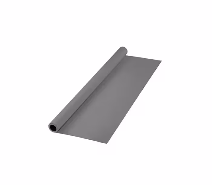 پرده خاکستری 3x5 لوله پلاستیکی (فون مخمل)