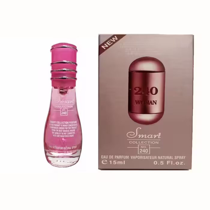 عطر جیبی زنانه اسمارت کالکشن مدل 212 کد 240 حجم 15 میلی لیتر