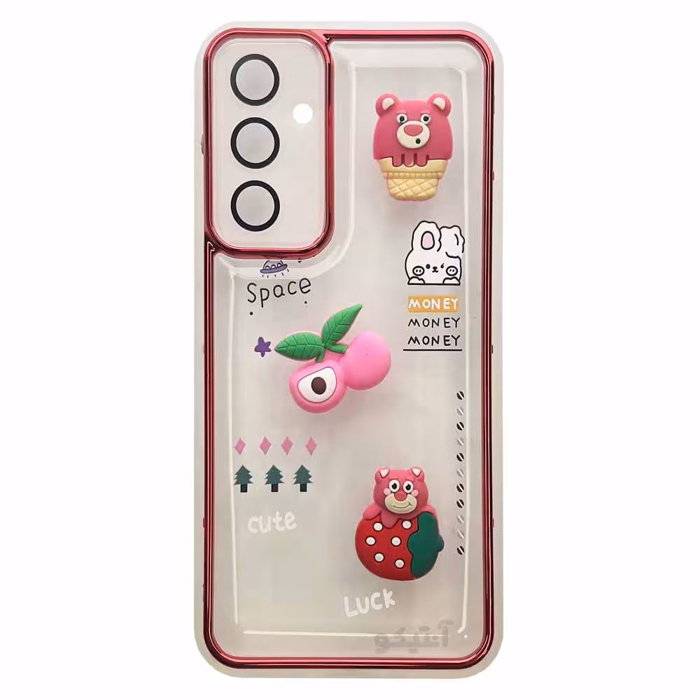 قاب Metal عروسکی برجسته محافظ لنز دار مناسب برای Samsung A54