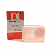 پن شفاف رزالیفت درمالیفت مخصوص پوست های حساس 100 گرم Dermalift Rosalift Transparent Sensitive Skin Syndet Bar 100 gr
