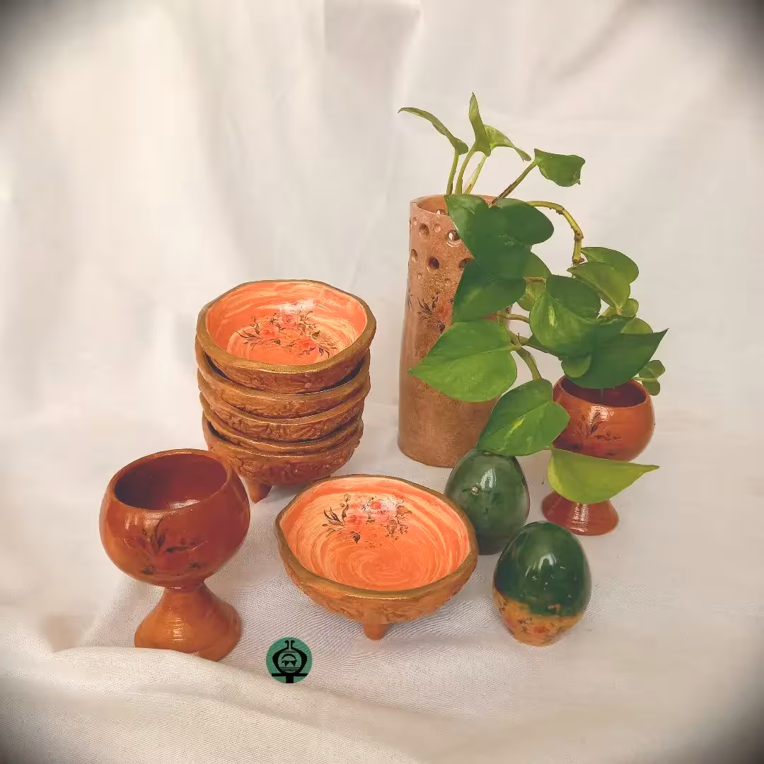 هفت سین سفالی خاص و دست ساز