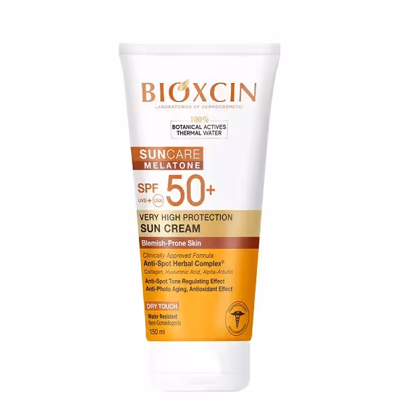 ضد آفتاب ضد لک بی رنگ بیوکسین Bioxcin حجم 150 میل