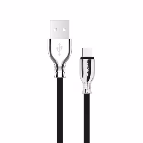 کابل شارژ USB به تایپ سی موکسوم 1 متری مدل Moxom CC77