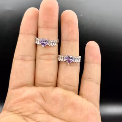 انگشتر نقره ای فری سایز5