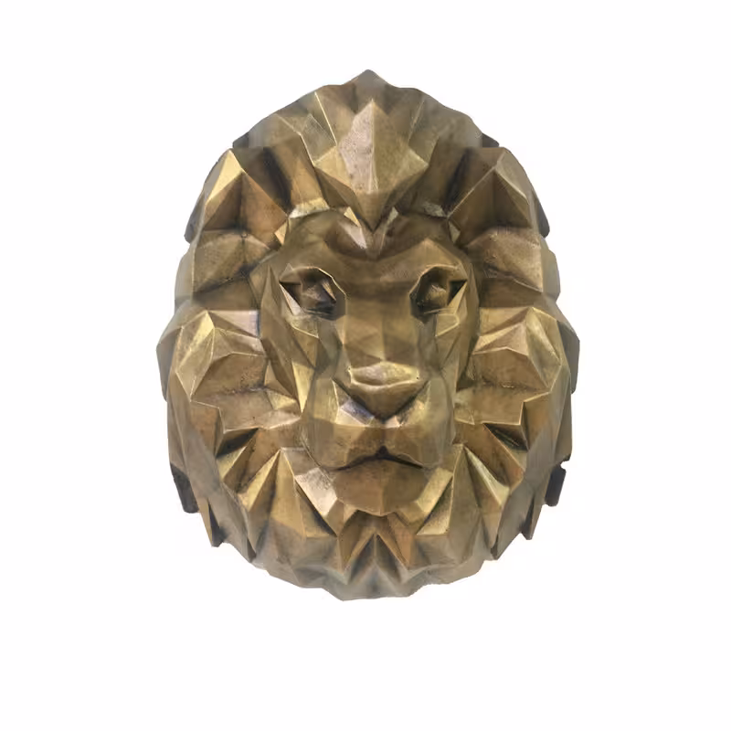 دیوارکوب شیر گرافیکی