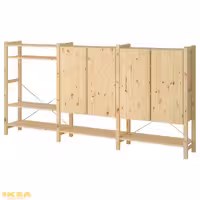 قفسه / کابینت مدل IVAR 3 | برند ایکیا | ارسال 15 الی 20 روز کاری