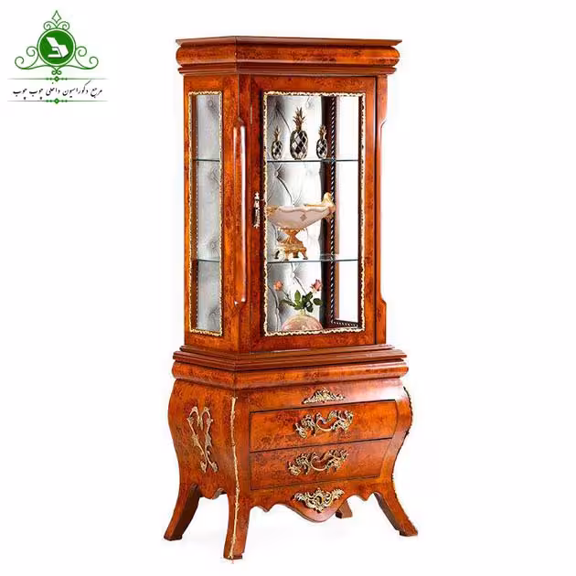 ویترین بوفه معرق مدل فابیا