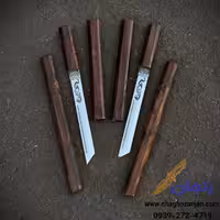 تانتو ژاپنی مخفی بدنه چوبی تیغه فولادی ساخت زنجان اصل