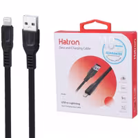 کابل لایتنینگ فست شارژ 2.4 آمپر هترون HC154I طول 1 متر