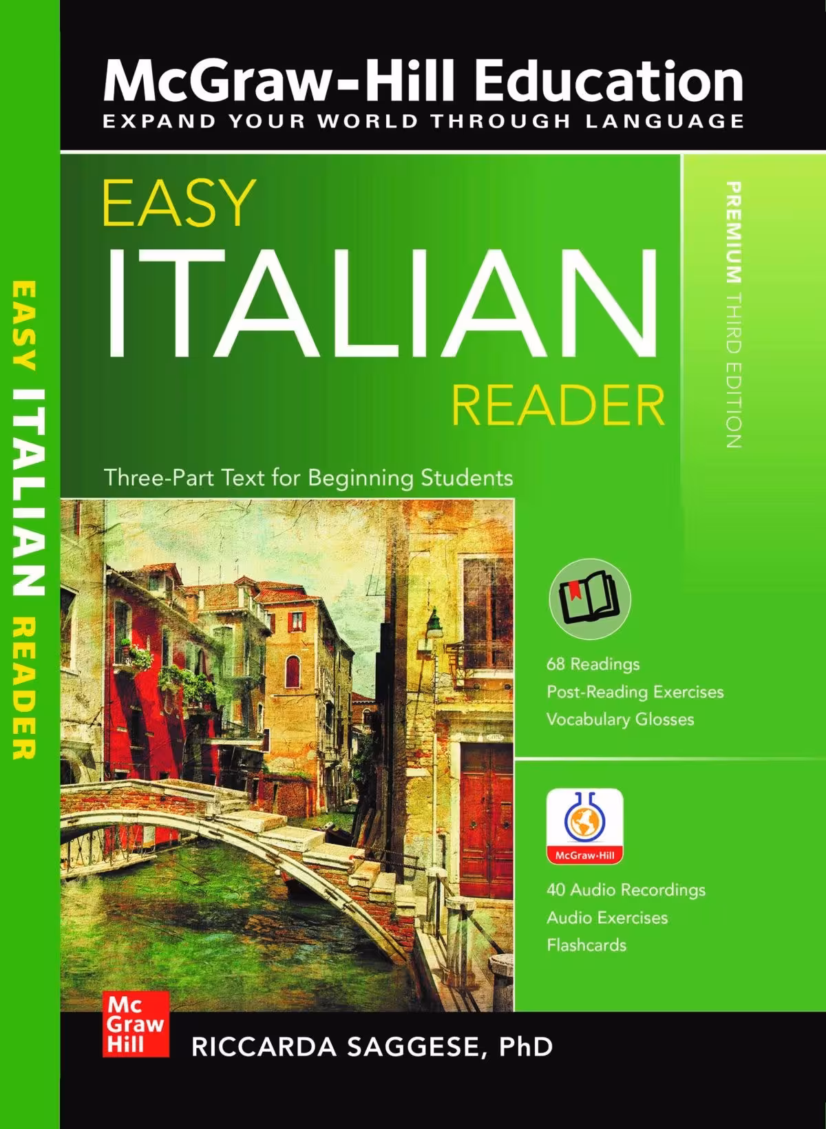Easy Italian Reader A Three Part Text for Beginning Students کتاب