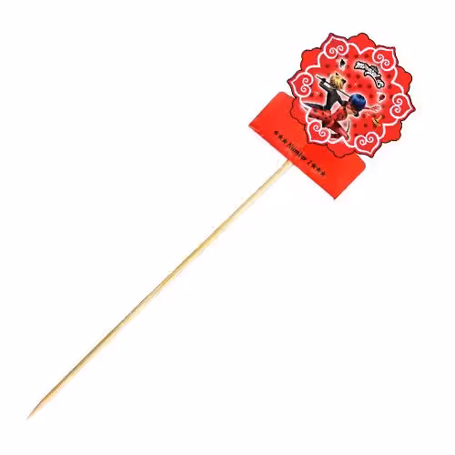 تاپر(سیخ چوبی) تم تولد دختر کفشدوزکی