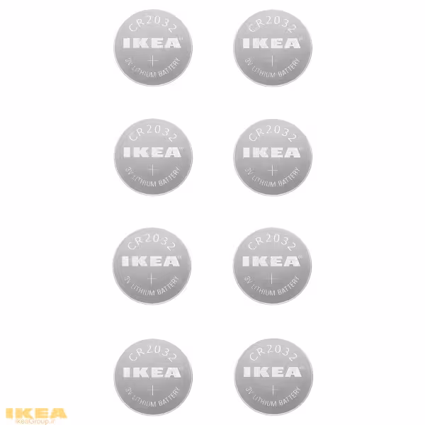 باتری لیتیومی CR2032 3V مدل PLATTBOJ | برند ایکیا | ارسال 15 الی 20 روز کاری