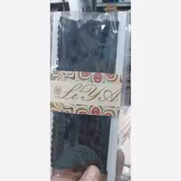 کش لباس زیر زنانه لبه دار مشکی (رکاب) 10 یاردی (9.2متر)