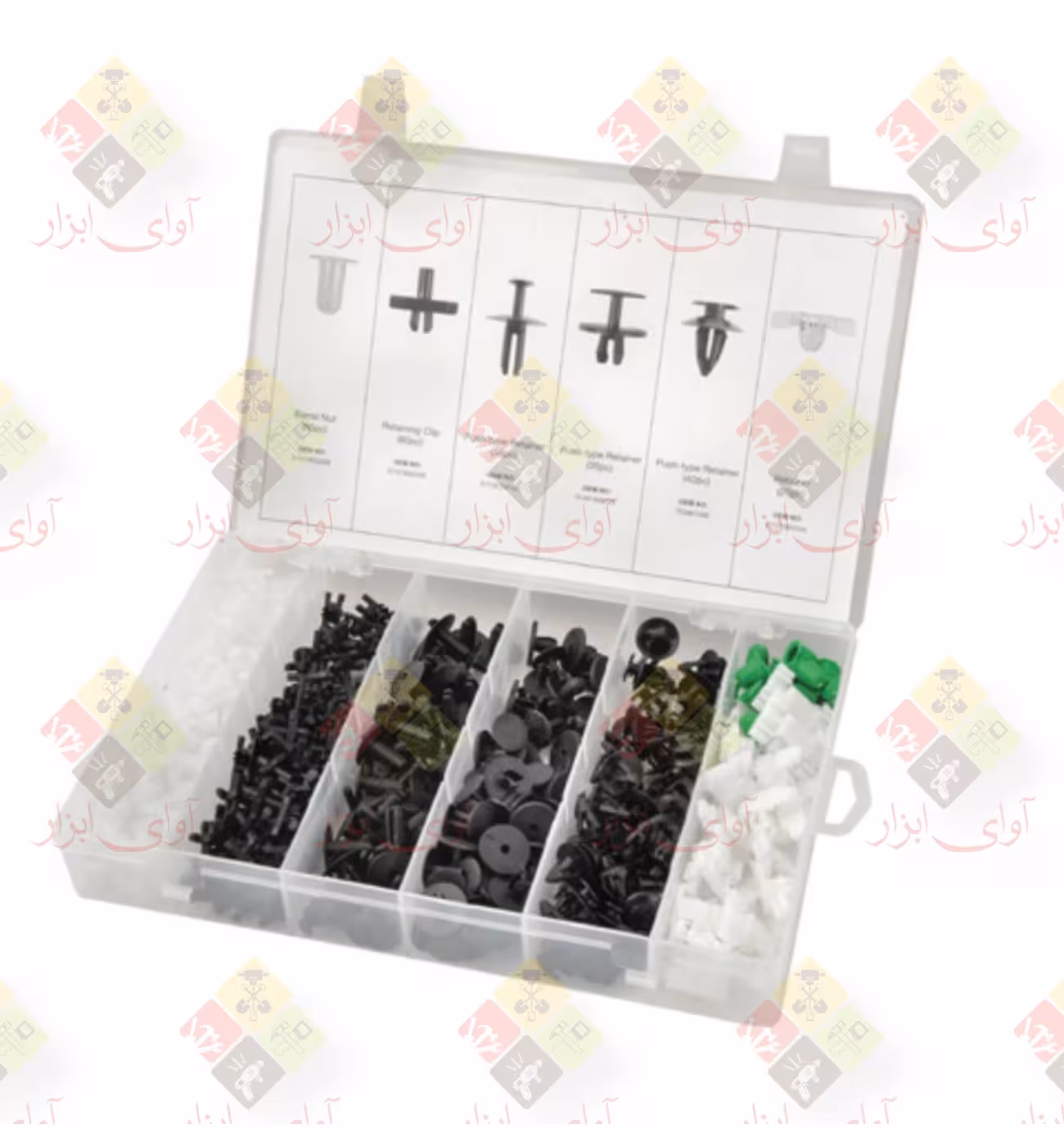 کیت انواع خار پلاستیکی 290 عددی BMW مدل Z0230