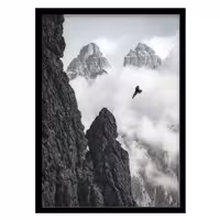 قیمت و خرید تابلو دکوراتیو مدل منظره کوهستانی کد 1623