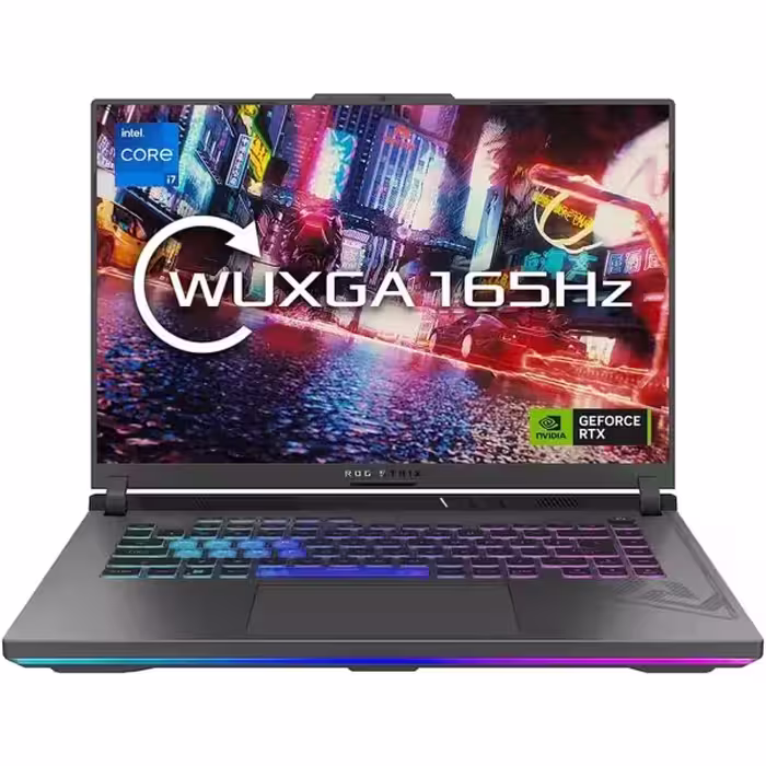 لپ تاپ گیمینگ ایسوس مدل ASUS ROG Strix G614JU Gaming Laptop Intel Core i7 13650HX 64GB DDR5 RAM 512GB SSD NVIDIA GeForce RTX 4050 6GB 16″ IPS 165Hz